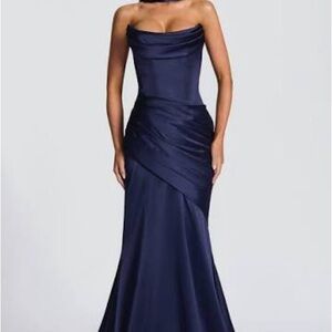 Kensington Navy Evening Gown
